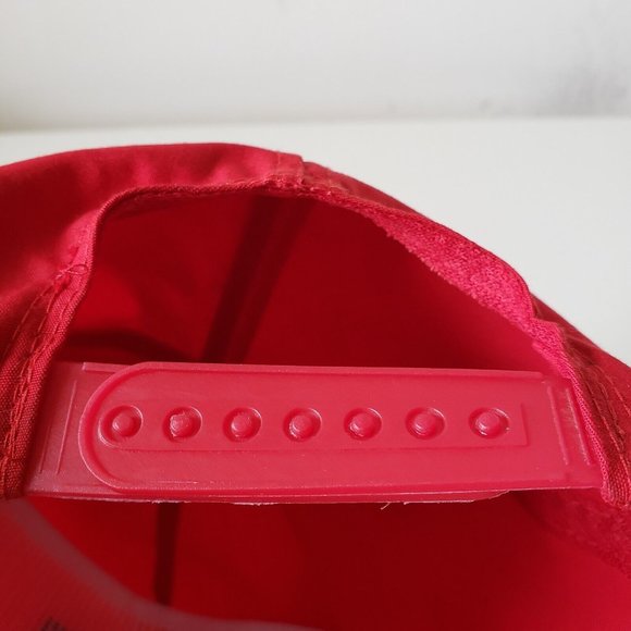 VINTAGE Akzo Sikkens Hat Cap Snap Back Red Rope Chemicals Auto Paint Preowned - Picture 6 of 11